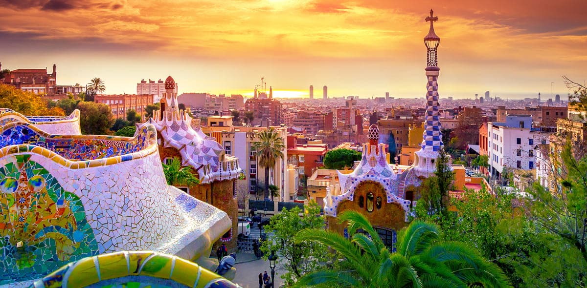Barcelona — Park Güell views